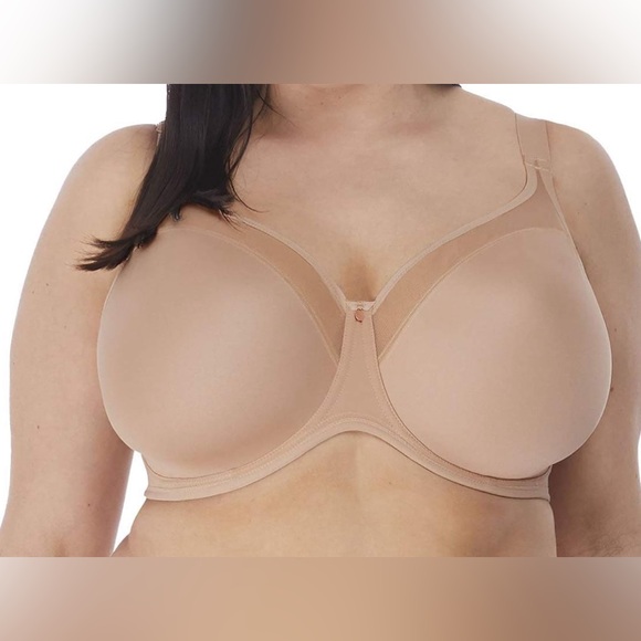 Elomi Women’s Bra Smooth Unlined Underwire Molded 4301 Sahara Adjustable - Picture 1 of 9